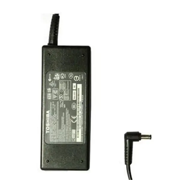 شارژر لپ تاپ 19 ولت 4.74 آمپر توشیبا مدل PA 1750 04 به همراه کابل برق Toshiba PA 1750 04 19V 4.74A Laptop Charger With Power Cabel