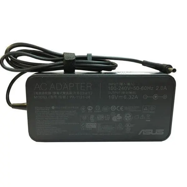 شارژر لپ تاپ 19 ولت 6.32 آمپر ایسوس مدل PA-1121-28 Asus PA-1121-28 19V 6.32A Laptop Charger