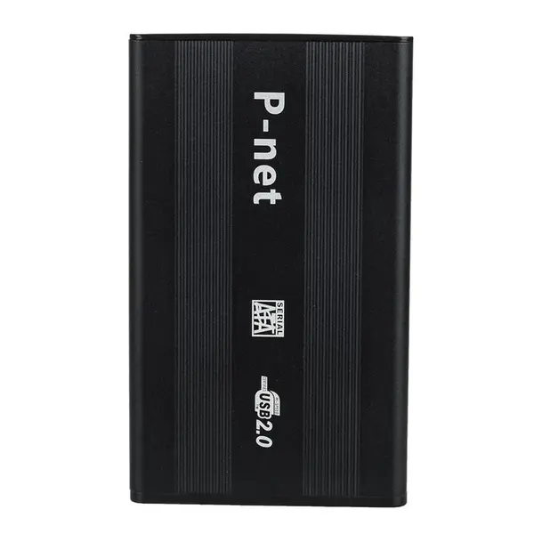 قاب اکسترنال هارددیسک 2.5 اینچی USB 2.0 پی-نت P-net 2.5 inch USB 2.0 External HDD Enclosure - 5