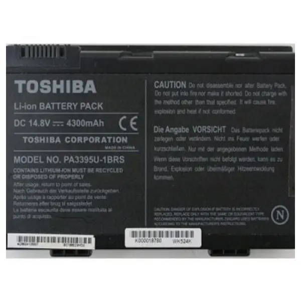 باطری / باتری لپ تاپ توشیبا 3421 BATTERY LAPTOP TOSHIBA 6CELL   Toshiba 3421-3395 6Cell Laptop Battery