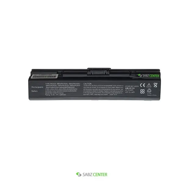 باتری لپ تاپ توشیبا مدل پی ای 3534 یو TOSHIBA PA3534U 6Cell Laptop Battery