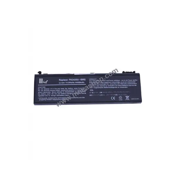باتری لپ تاپ 6 سلولی توشیبا 4400  میلی آمپر ساعت مدل 3450-3420 Toshiba 3420-3450 6Cell Laptop Battery