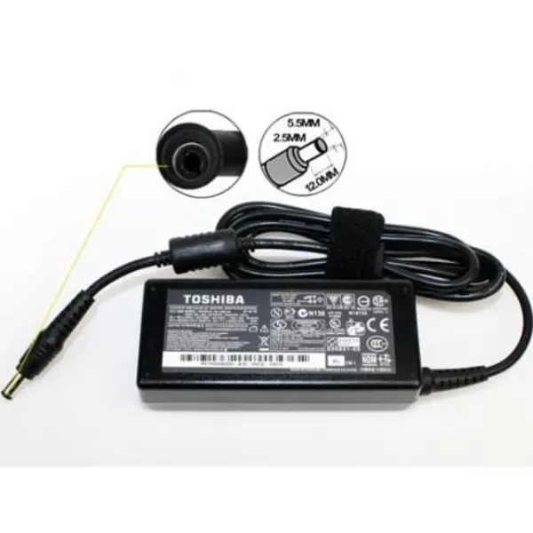 آداپتور لپ تاپ توشیبا Adaptor Laptop Toshiba 19V 3.42A Toshiba 19V 3.42A Laptop Adaptor - 3