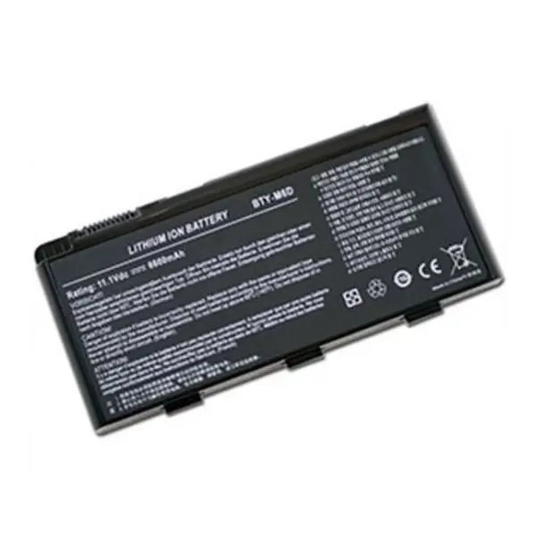 باتری لپ تاپ ام اس آی Battery Laptop MSI M6D-9Cell MSI M6D 9Cell Laptop Battery