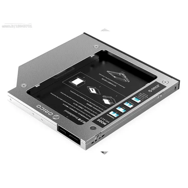 لوازم جانبی تجهیزات ذخیره سازی کدی SSD و هارد لپ تاپ سایز 9.5mm مدل ORICO M95SS Orico M95SS Caddy