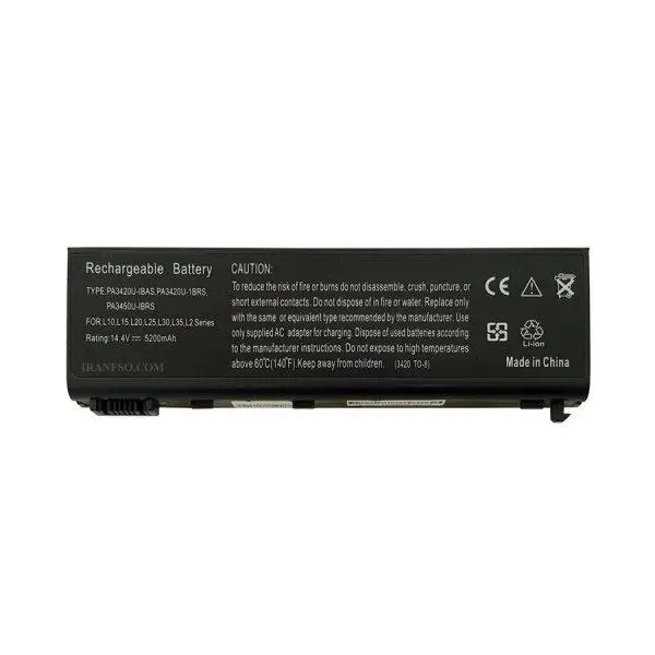 باتری لپ تاپ توشیبا TOSHIBA PA3420U-PA3450U-6Cell Battery Toshiba PA3420U 6Cell Ome Black - 4