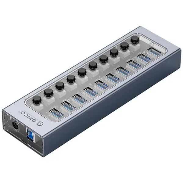 هاب 10پورت USB3.0 کلیددار ORICO AT2U3-10AB - 2