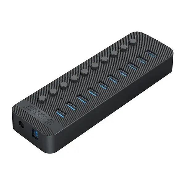 هاب 10 پورت کلیددار USB3.0 مدل ORICO CT2U3-10AB -
