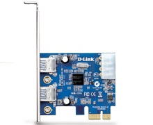 یو اس بی هاب دی لینک دی یو بی 1310 D-Link 2Port USB 3.0 PCI Express Card DUB-1310