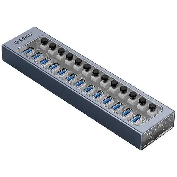 هاب 13پورت USB3.0 کلیددار ORICO AT2U3-13AB - 2