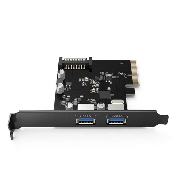 هاب اینترنال 2 پورت USB3.1 اوریکو مدل پی ای 31 ORICO PA31-2P 2 Port USB3.1 PCI-E Adapter Internal Hub