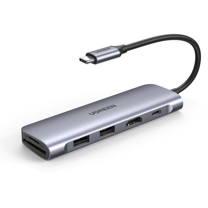 هاب 2 پورت USB-C به USB 3.0 یوگرین مدل70411-CM195 -