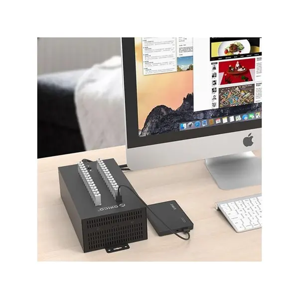 هاب یو اس بی و شارژر 30 پورت اوریکو مدل IH30P همراه آداپتور ORICO IH30P 30 Port USB 2.0 Charging Ports Hub With Adapter - 5