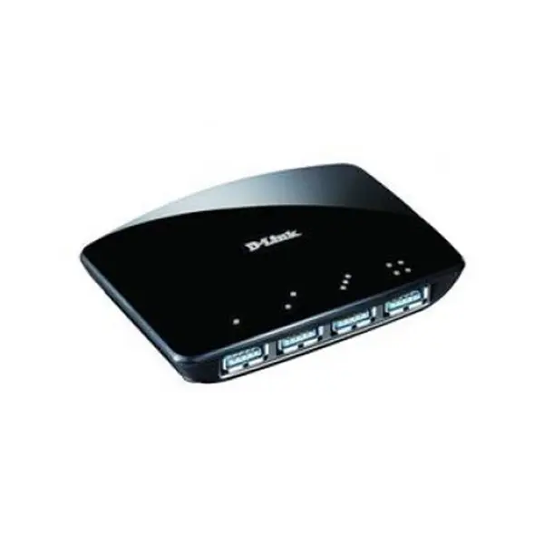 دی لینک هاب یو اس بی3 چهار پورتی DUB-1340 D-Link 4Port SuperSpeed USB 3.0 Hub DUB-1340 - 2