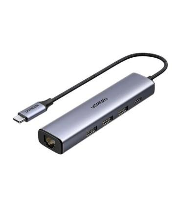 هاب 3 پورت Type C به USB 3.0 با قابلیت PD یوگرین CM475