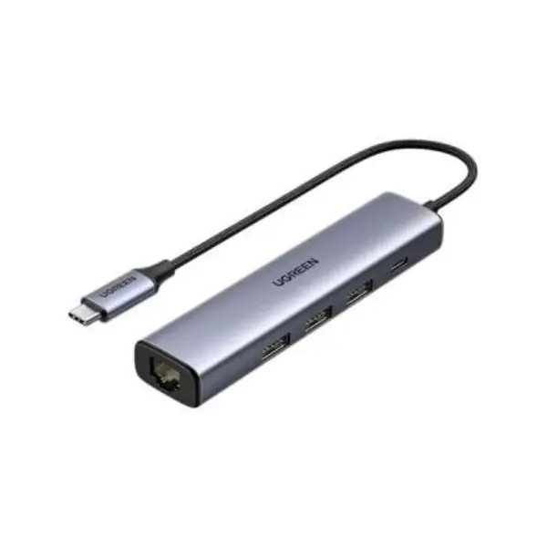 هاب 3 پورت Type C به USB 3.0 با قابلیت PD یوگرین CM475