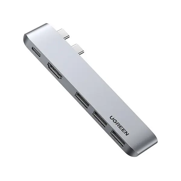 هاب 3 پورت Type C به USB 3.0 با یک پورت HDMI یوگرین 60559 CM251 Ugreen CM251 USB 3.0 Hub, 2 Port With 1 HDMI Port