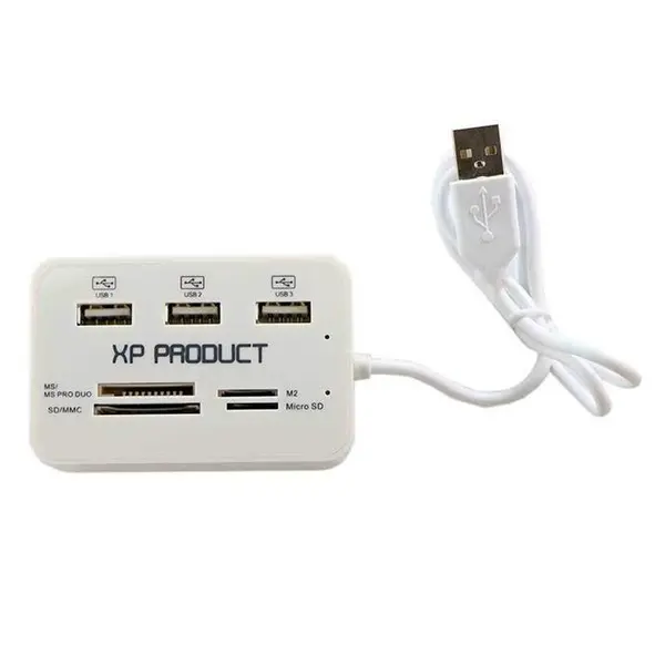 هاب 3 پورت USB 2.0 ایکس پی-پروداکت مدل XP-H837 - - 3