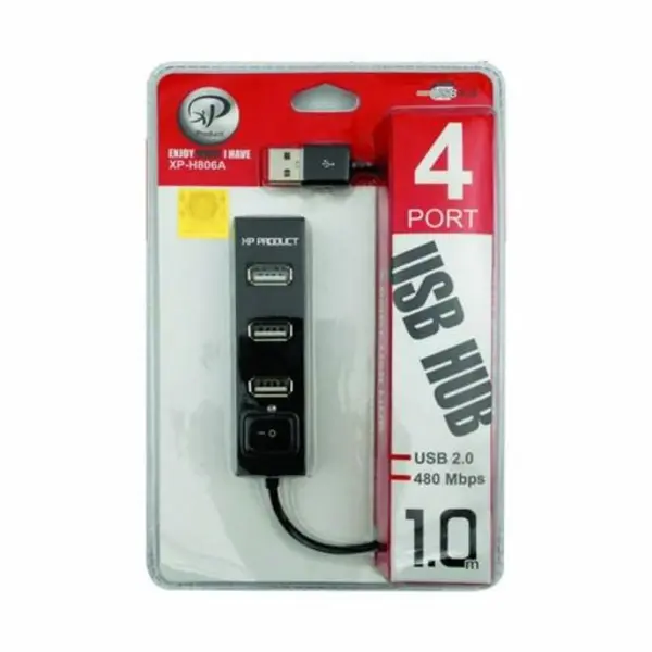 هاب 4 پورت USB 2.0 ایکس پی پروداکت مدل H806 - - 3