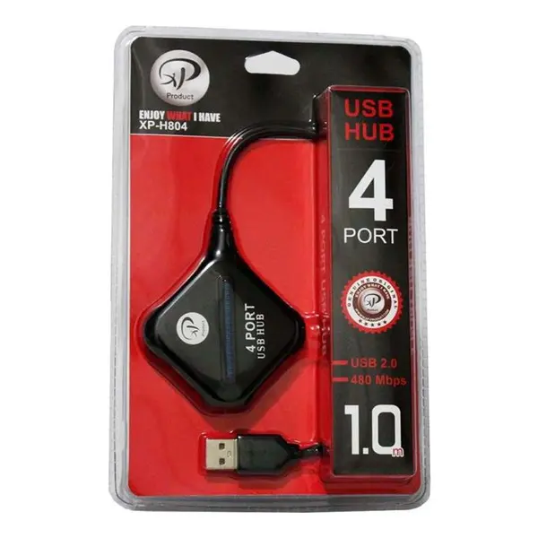 هاب 4 پورت USB 2.0 ایکس پی پروداکت مدل H807 XP-H807 4-Port USB2.0 Hub - 3