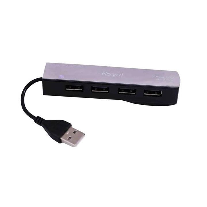 هاب 4 پورت USB 2.0 رویال مدل RH-428