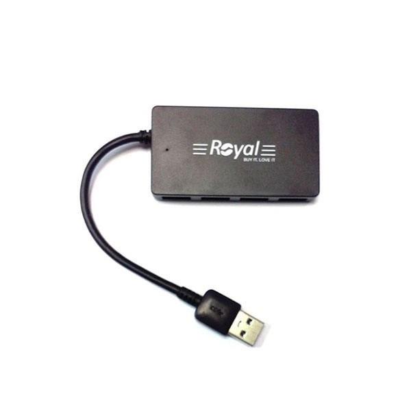 هاب 4 پورت USB 2.0 رویال مدل RO-210 -