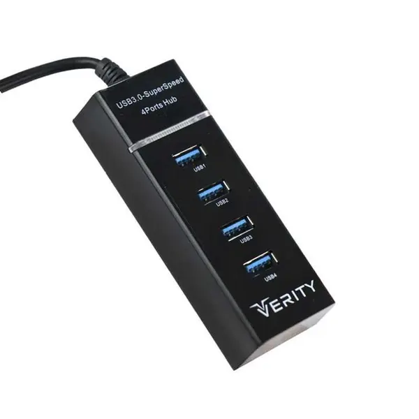 هاب 4 پورت USB 3.0 وریتی مدل H402 -