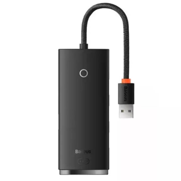 هاب 4 پورت usb3 باسئوس مدل Lite Series -WKQX03000 25cm -