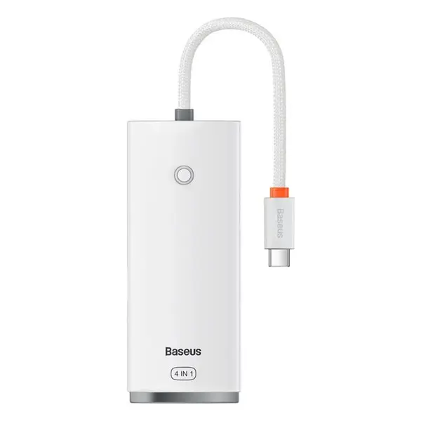 هاب 4 پورت USB -C باسئوس مدل Lite Series - WKQX03030 25cm -