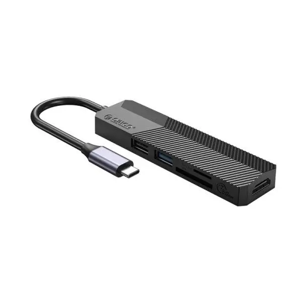 هاب آداپتور تایپ سی 5 در 1 اوریکو ORICO-MDK-5P ORICO Type-C Multifunctional Docking Station