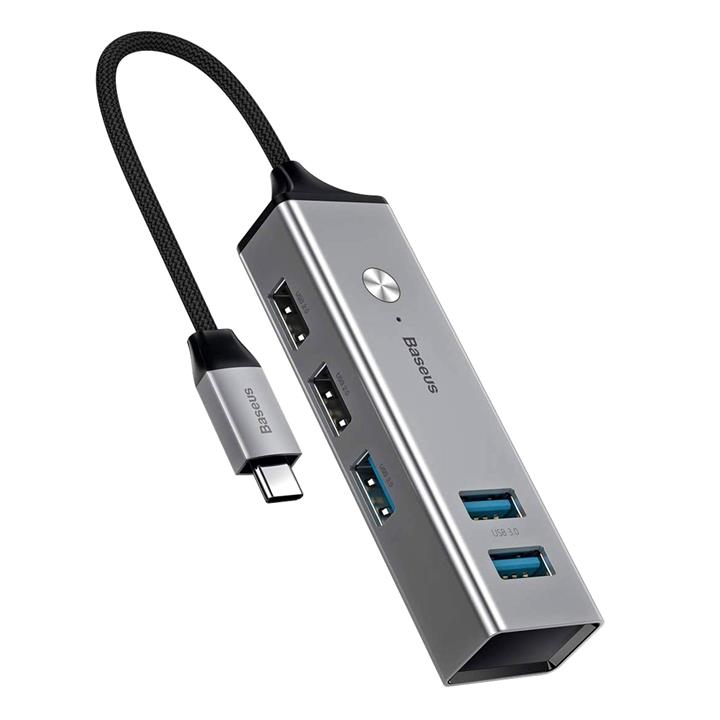 هاب 5 پورت USB-C باسئوس مدل CAHUB-D -