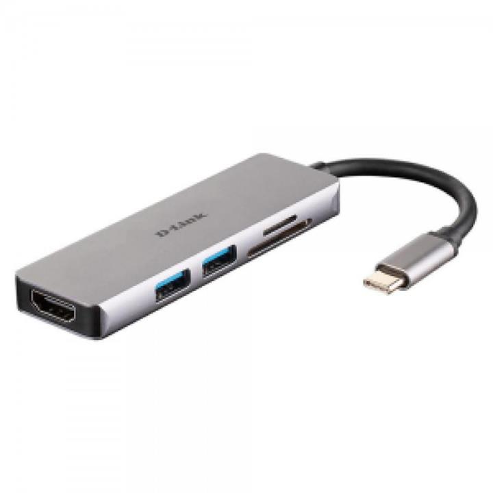 هاب 5 پورت USB-C دی-لینک مدل DUB-M530 D-Link DUB-M530 5-port USB-C HUB