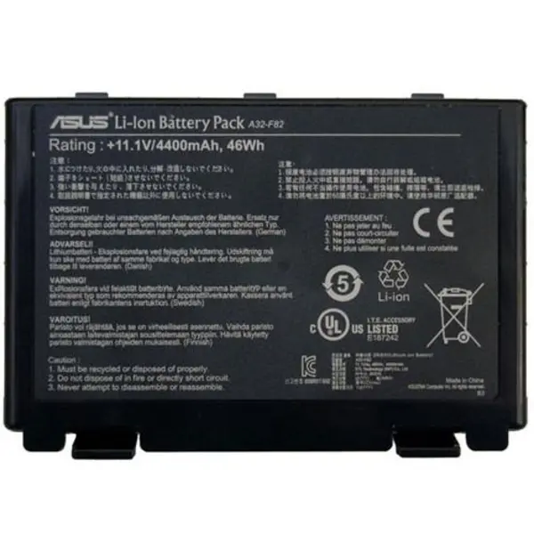 باتری لپ تاپ 6سلولی برای لپ تاپ Asus A32-F82 Asus A32-F82 6Cell Laptop Battery - 3