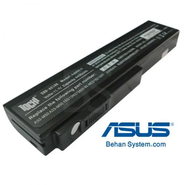 باتری 6 سلولی لپ تاپ ASUS مدل G60 - 2