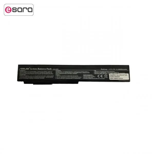 باتری لپ تاپ 6سلولی برای لپ تاپ ایسوس N61 Asus N61 6cell battery laptop - 3