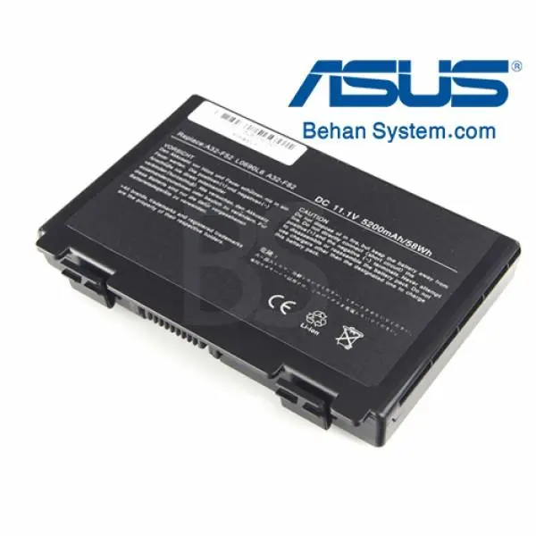 باتری لپ تاپ 6سلولی برای لپ تاپ ایسوس N61 Asus N61 6cell battery laptop - 4