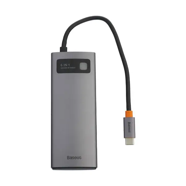 هاب 6 پورت USB-C باسئوس مدل BS-OH042 -