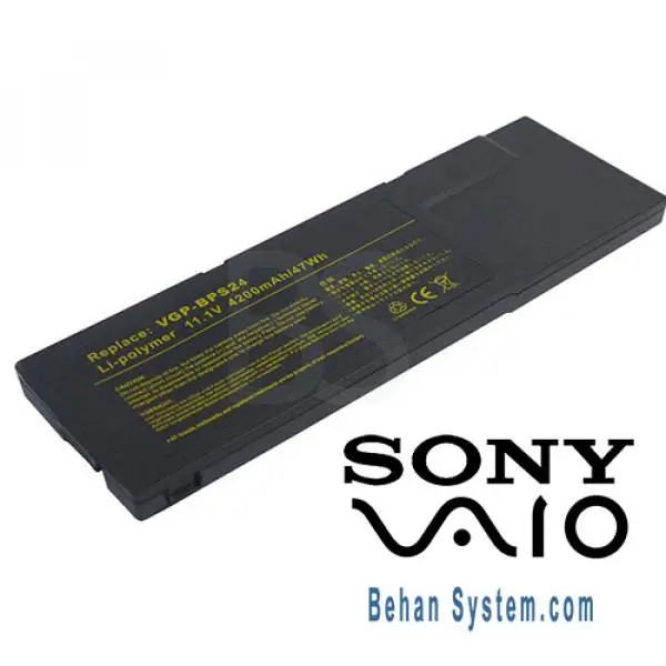 باتری 6 سلولی لپ تاپ سونی وایو VPC-SE مدل VGP-BPS24 - 2