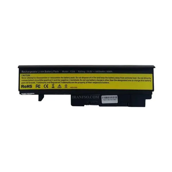 باتری لپ تاپ 6 سلولی مدل Y330 مناسب برای لپ تاپ Lenovo Ideapad Y330A - - 4
