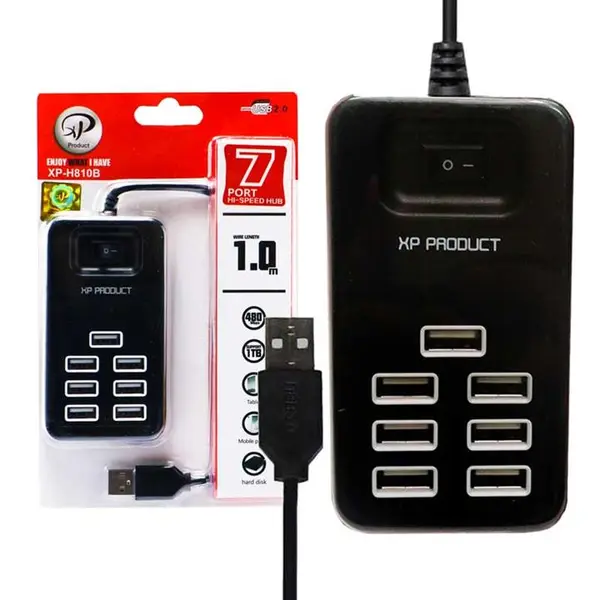هاب 7 پورت XP Product مدل XP-H810C usb hub - 2