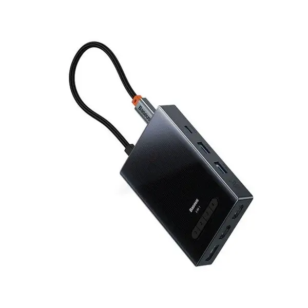 هاب تایپ سی 8 پورت بیسوس Baseus Focus Series 8 Port Type-C Hub Adapter WKYY030413