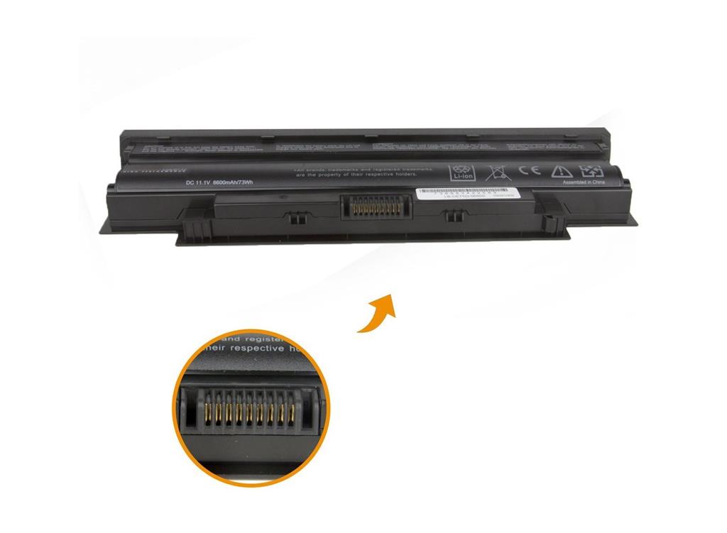 باتری لپ تاپ دل 9 سلولی مدل ان 5110 DELL Inspiron N5110 9Cell Battery