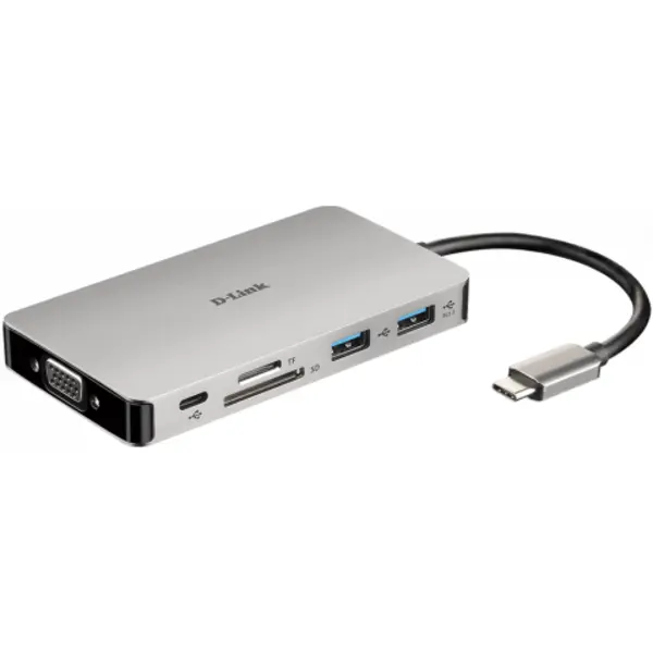هاب 9 پورت D-Link مدل DUB-M910 D-Link DUB-M910 9-port USB-C HUB - 3
