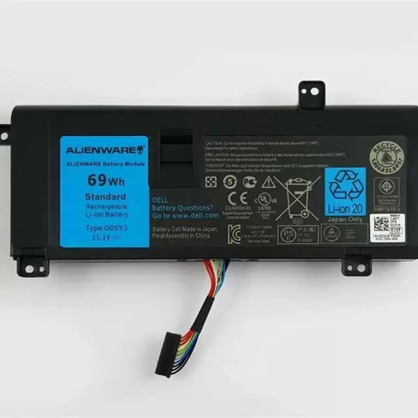 باتری لپ تاپ دل Alienware M14X-P18G_G05YJ DELL Alienware M14X-P18G_G05YJ Battery