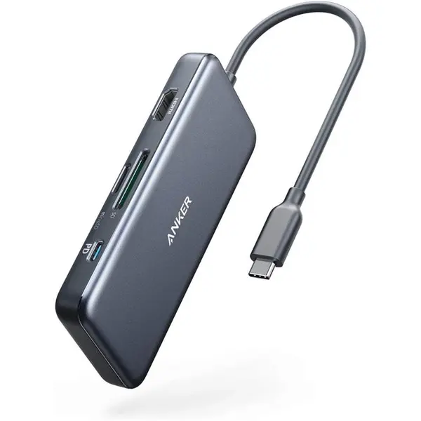 Anker USB C Hub اداپتور PowerExpand+ 7-in-1 USB C Hub