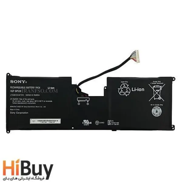 باتری لپ تاپ سونی BPS39 داخلی Sony BPS39 Internal ORG Battery Laptop - 2
