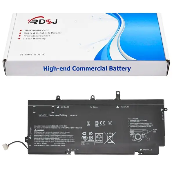 باتری اورجینال لپ تاپ اچ پی Hp EliteBook 1040 G3 BG06XL باتری لپ تاپ اچ پی EliteBook Folio 1040 G3_BG06XL مشکی-داخلی اورجینال