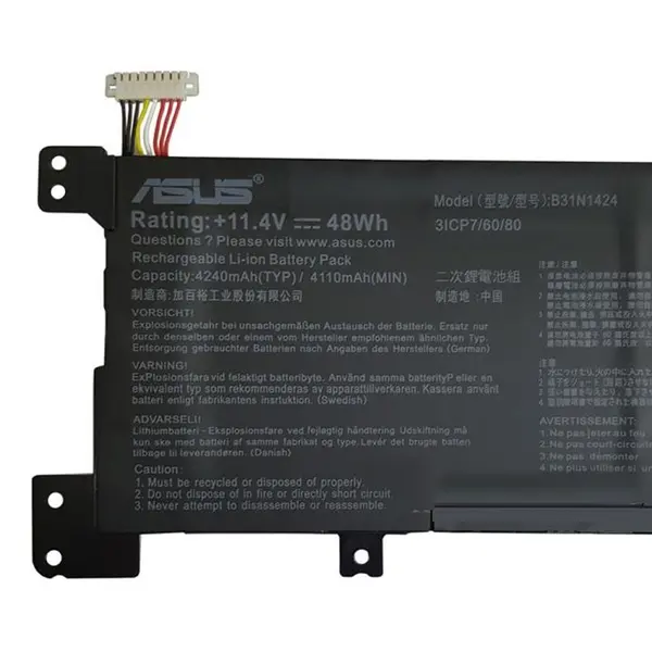 باتری لپ تاپ ایسوس K۴۰۱ ROG GL۵۵۳ داخلی ASUS ROG GL553 K401 Internal Laptop Battery - 4