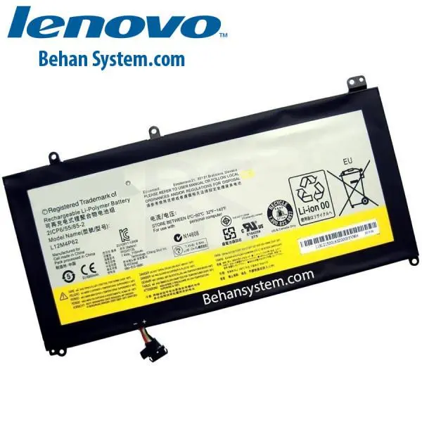 باتری لپ تاپ لنوو مدل L12M4P62 مناسب برای لپ تاپ لنوو IdeaPad U530 داخلی IdeaPad U530 Internal Laptop Battery - 4