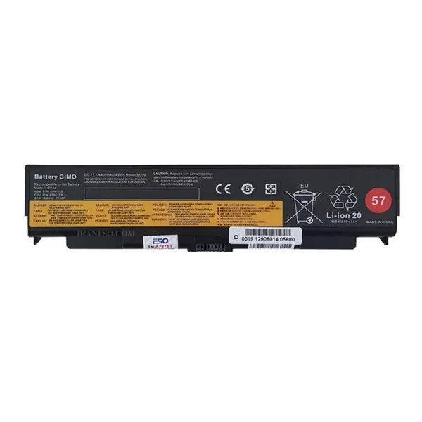 باتری لپ تاپ لنوو Thinkpad T440P-6Cell باتریLenovo ThinkPad T440P - 2